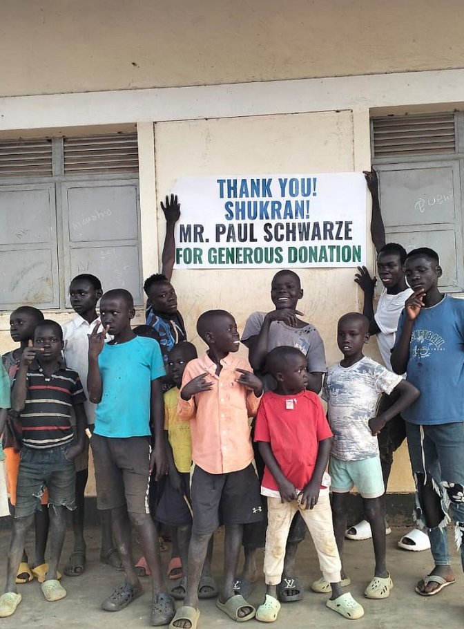 Eine Schule für Kinder im Südsudan